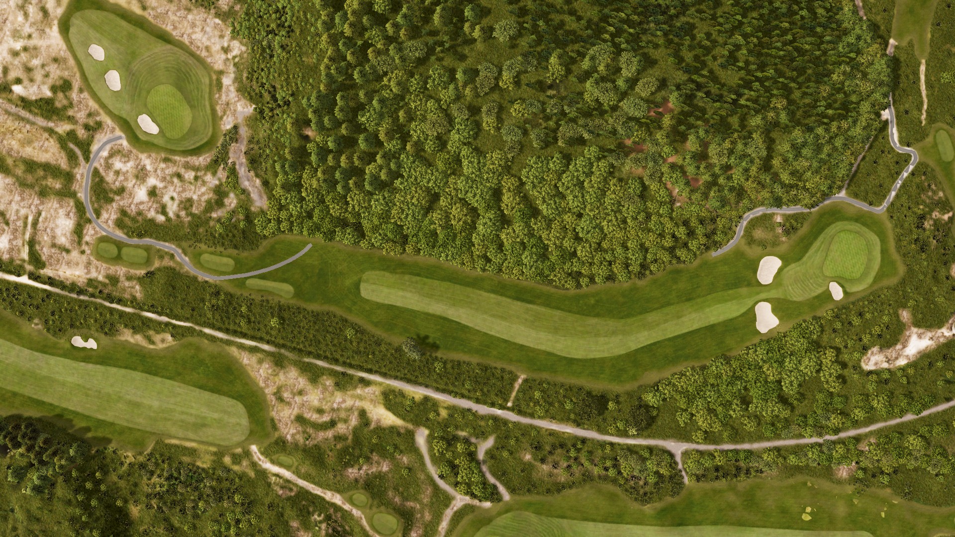 Hole 17 at Le Touquet Golf Resort