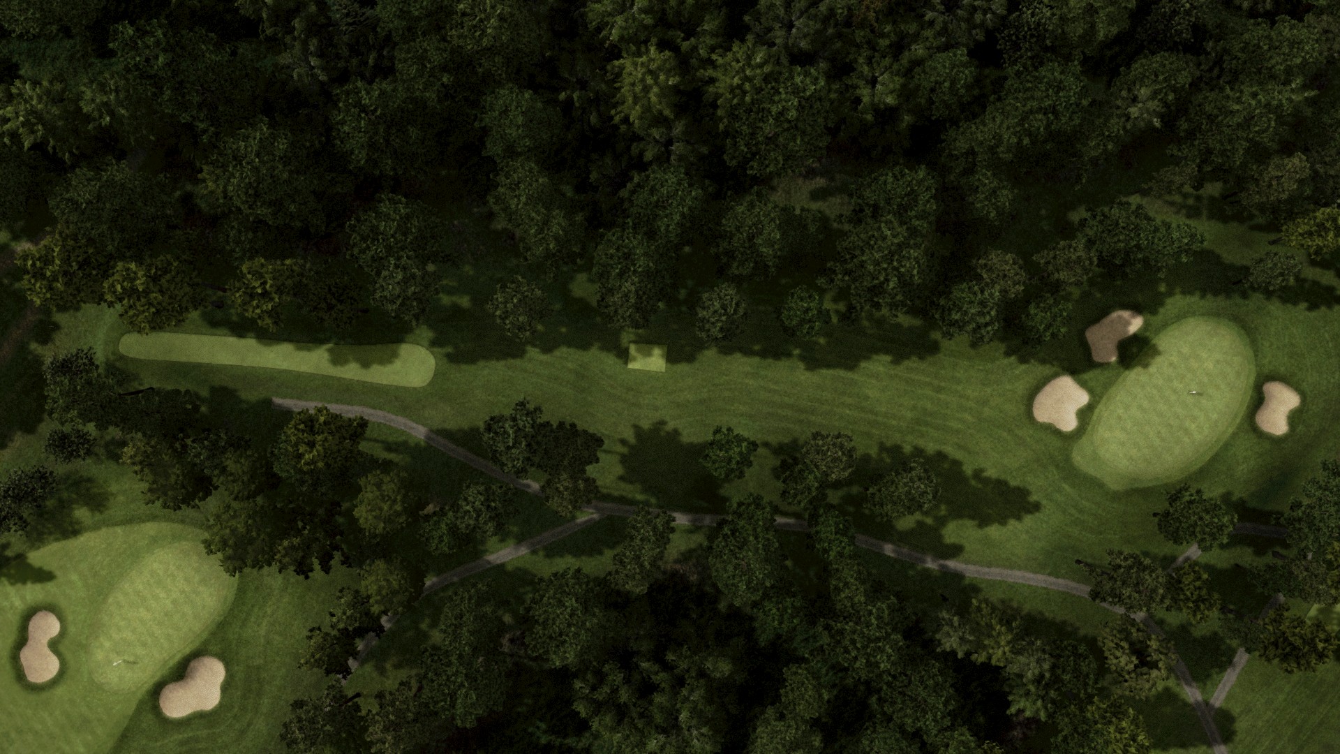 Hole 3 at Linköping GolfKlubb