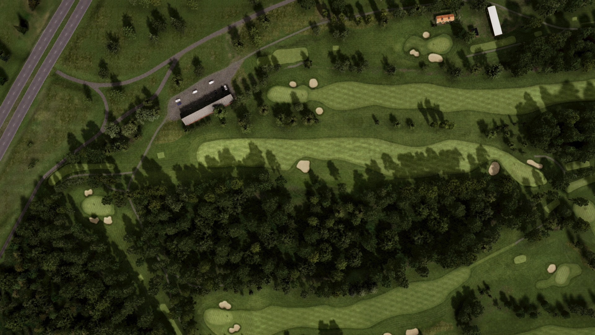 Hole 4 at Linköping GolfKlubb