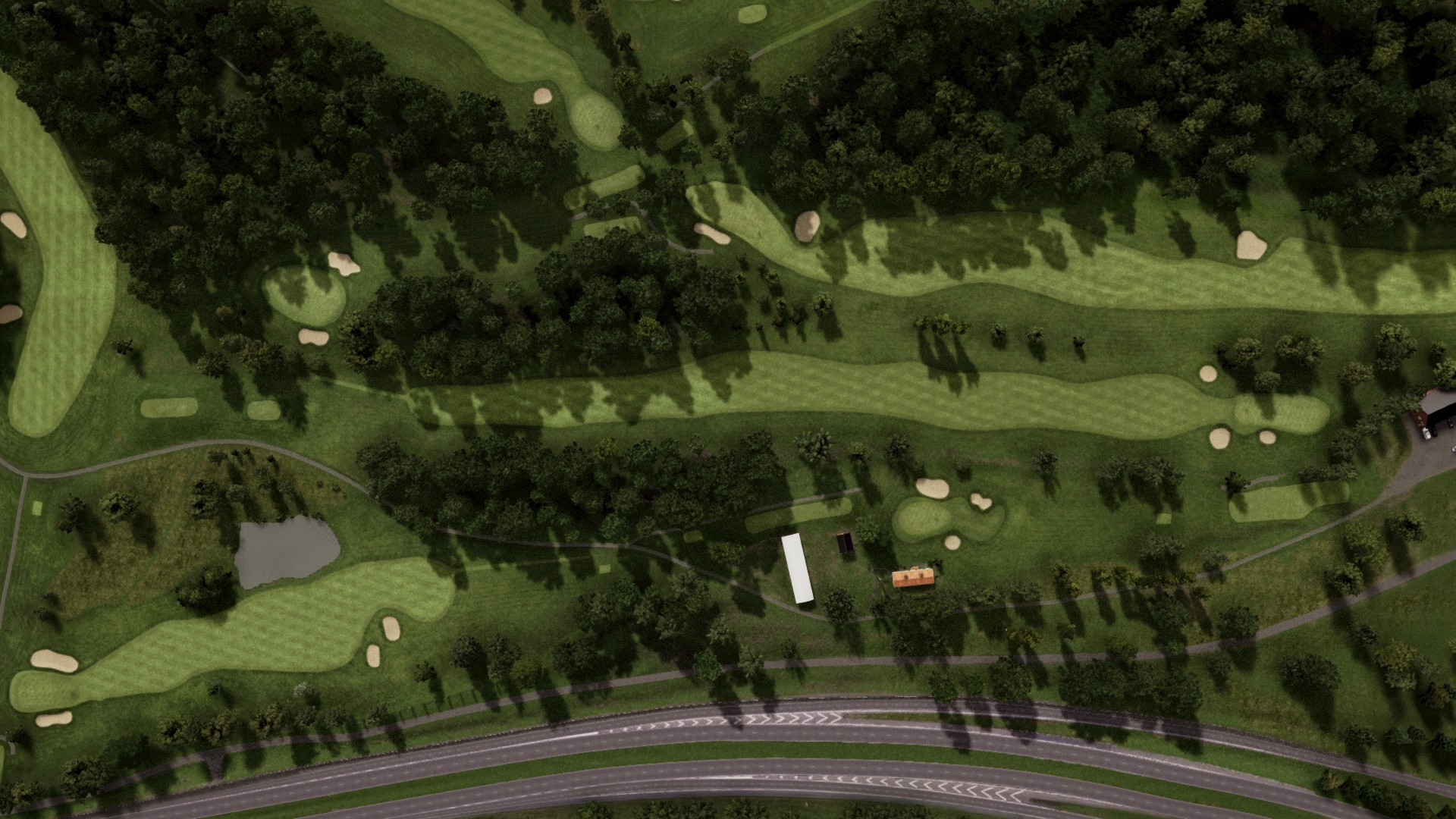 Hole 6 at Linköping GolfKlubb