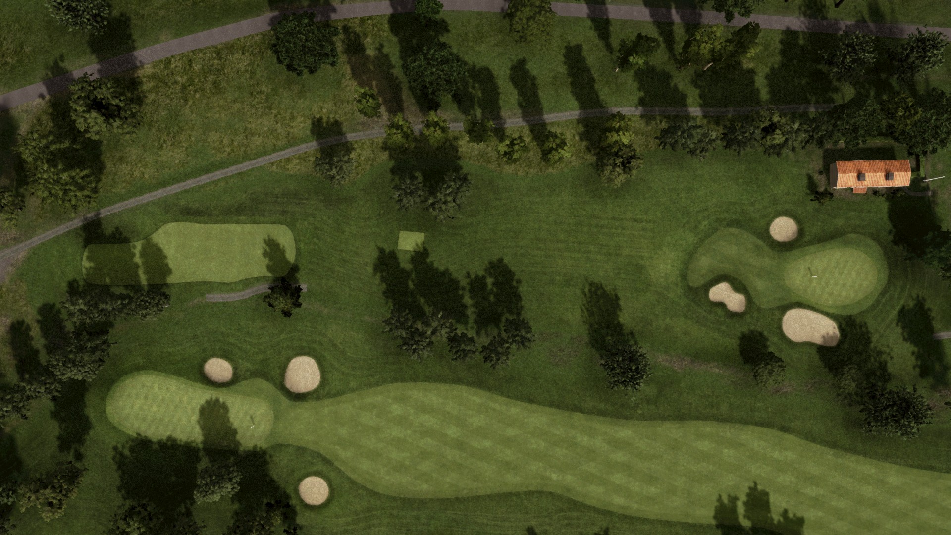 Hole 7 at Linköping GolfKlubb