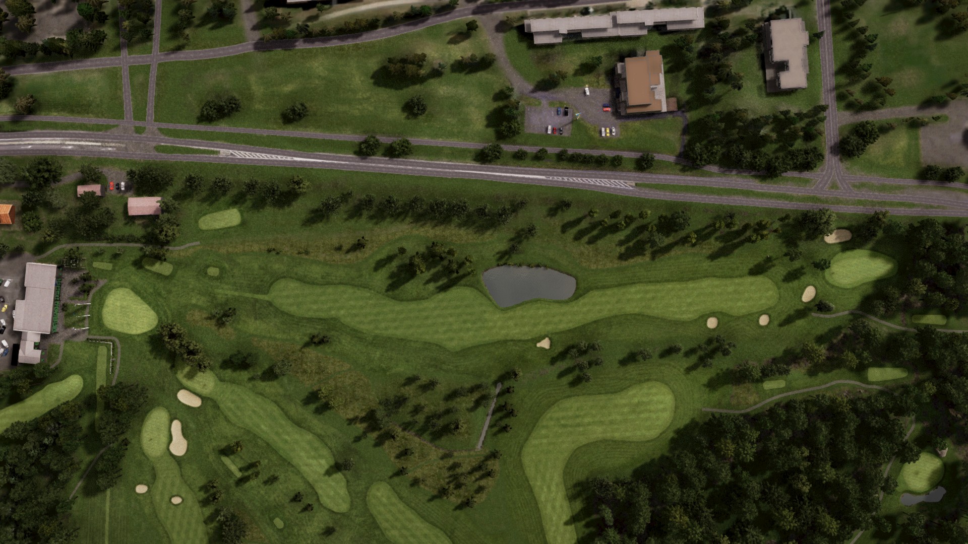 Hole 10 at Linköping GolfKlubb