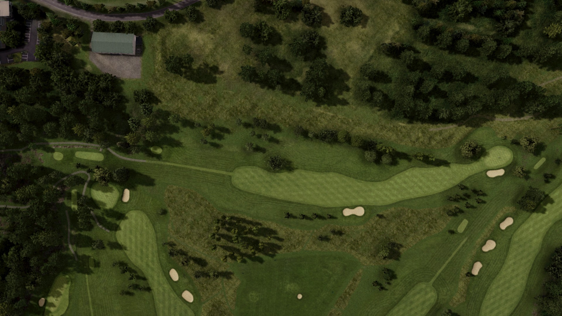 Hole 13 at Linköping GolfKlubb