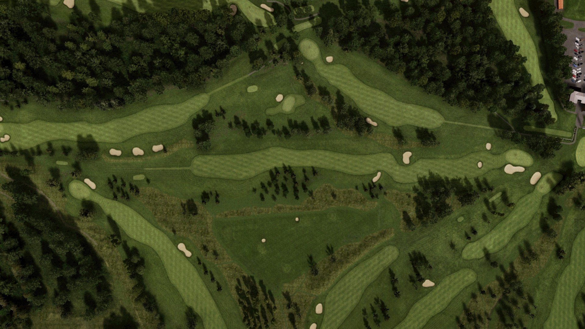 Hole 14 at Linköping GolfKlubb