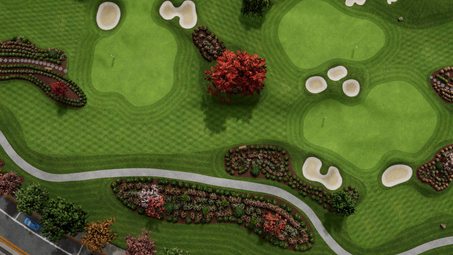 Hole 4 at London Gardens