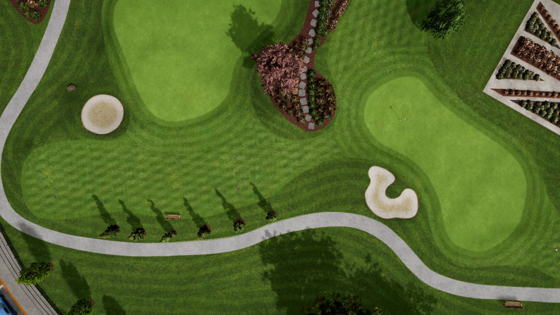 Hole 6 at London Gardens