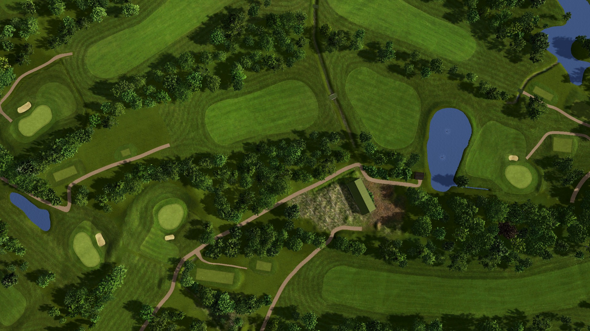 Hole 8 at Long Sutton G.C.