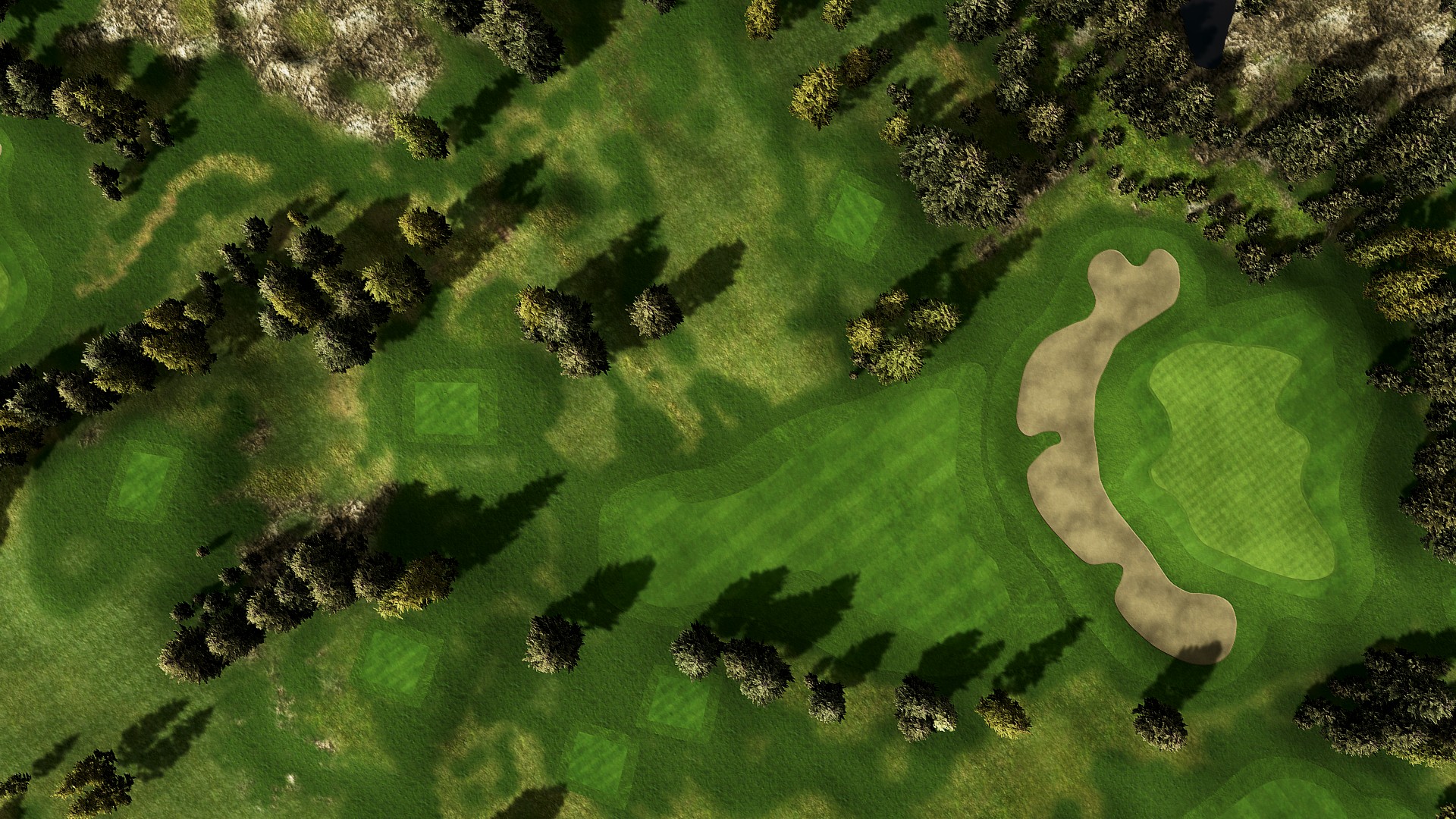 Hole 14 at Lostwood Glen