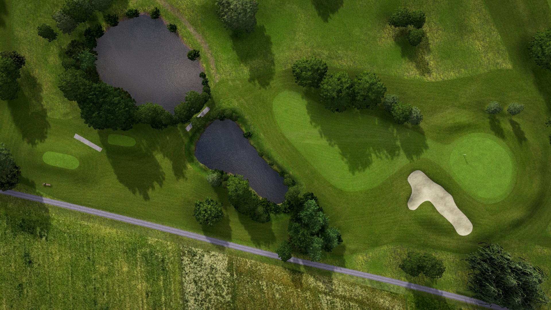 Hole 4 at Main-Spessart G.C.