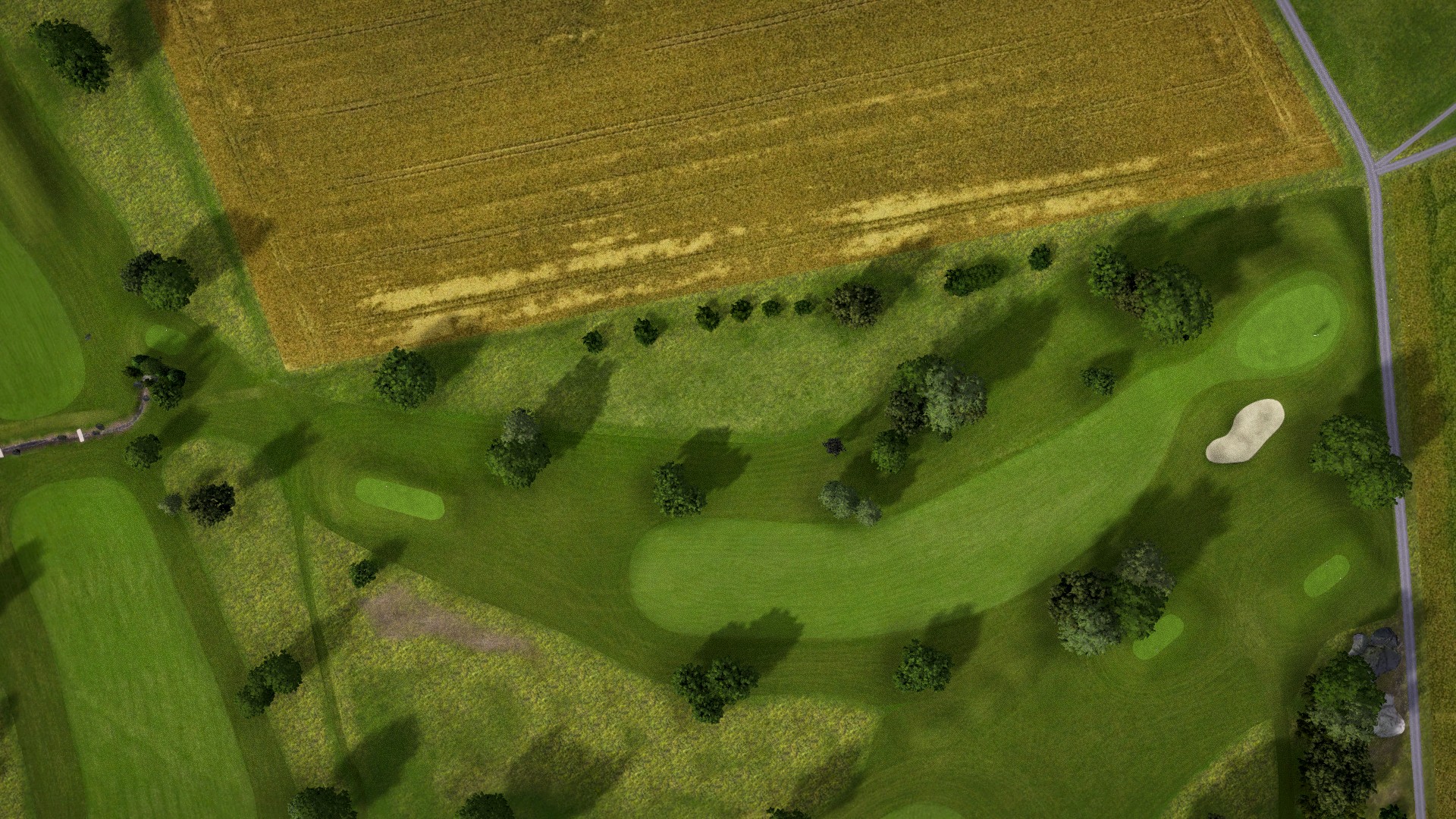 Hole 7 at Main-Spessart G.C.