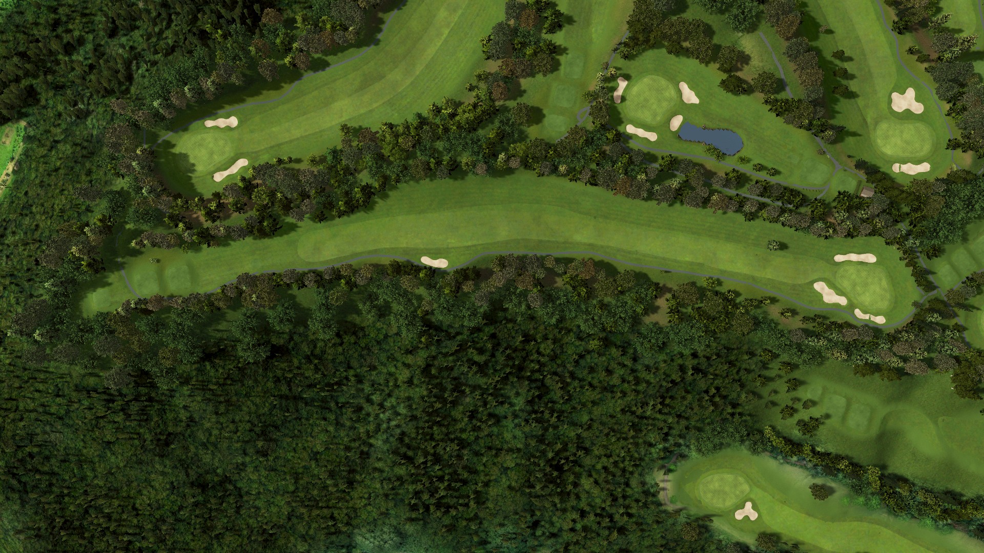 Hole 13 at Matsumoto Asama Country Club