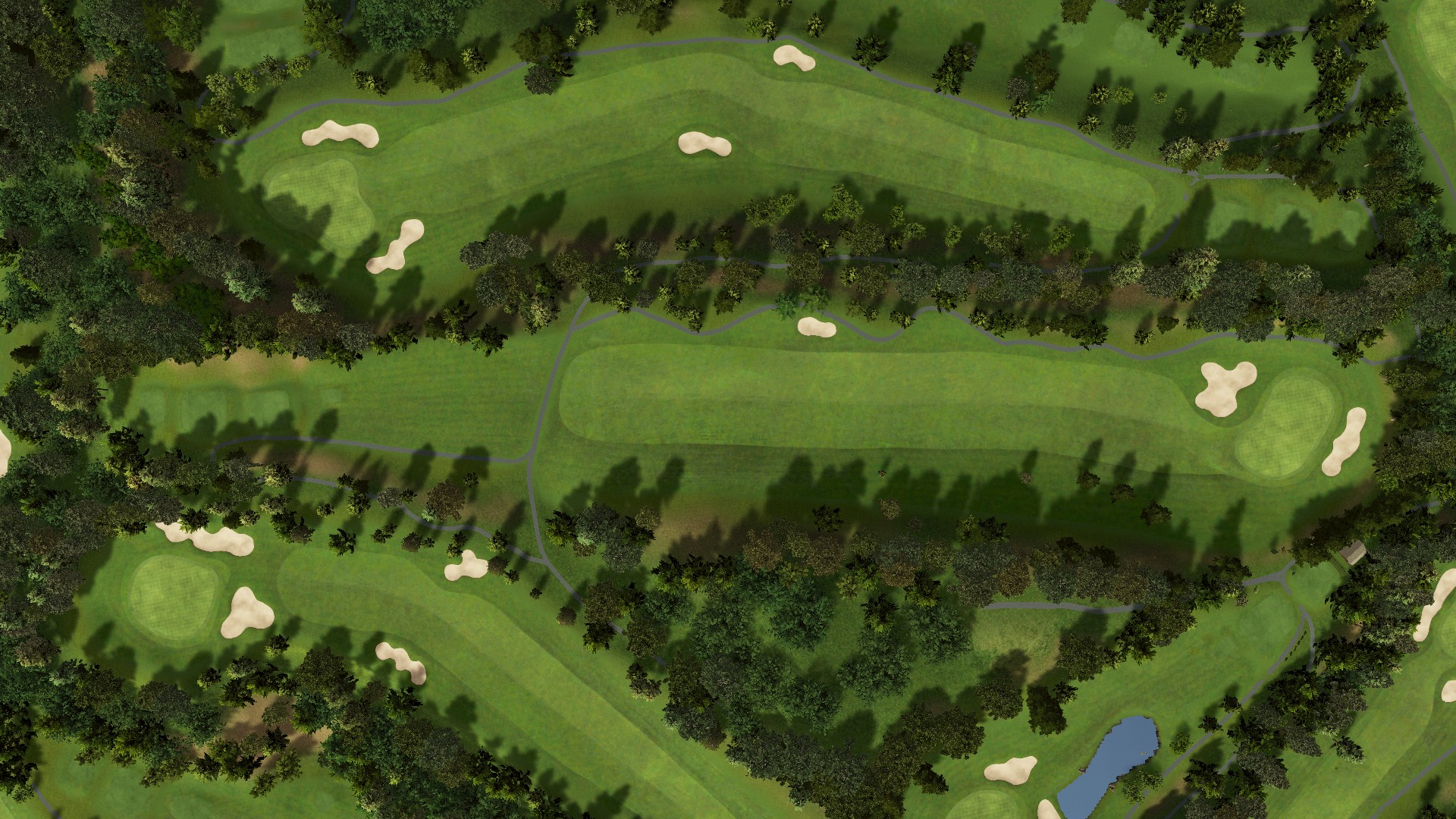 Hole 16 at Matsumoto Asama Country Club