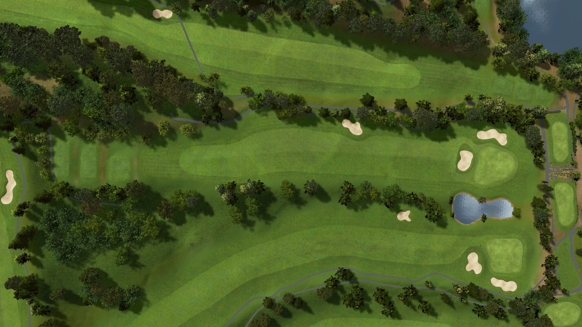 Hole 18 at Matsumoto Asama Country Club