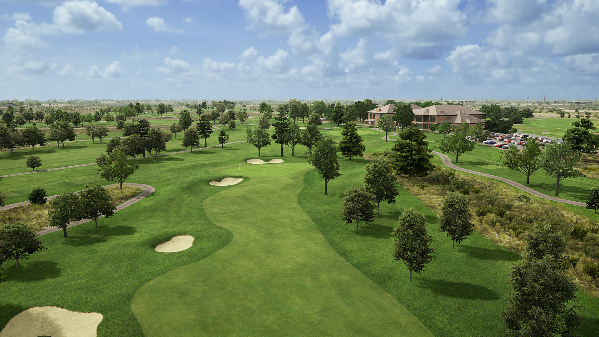 Midland Country Club virtual golf course