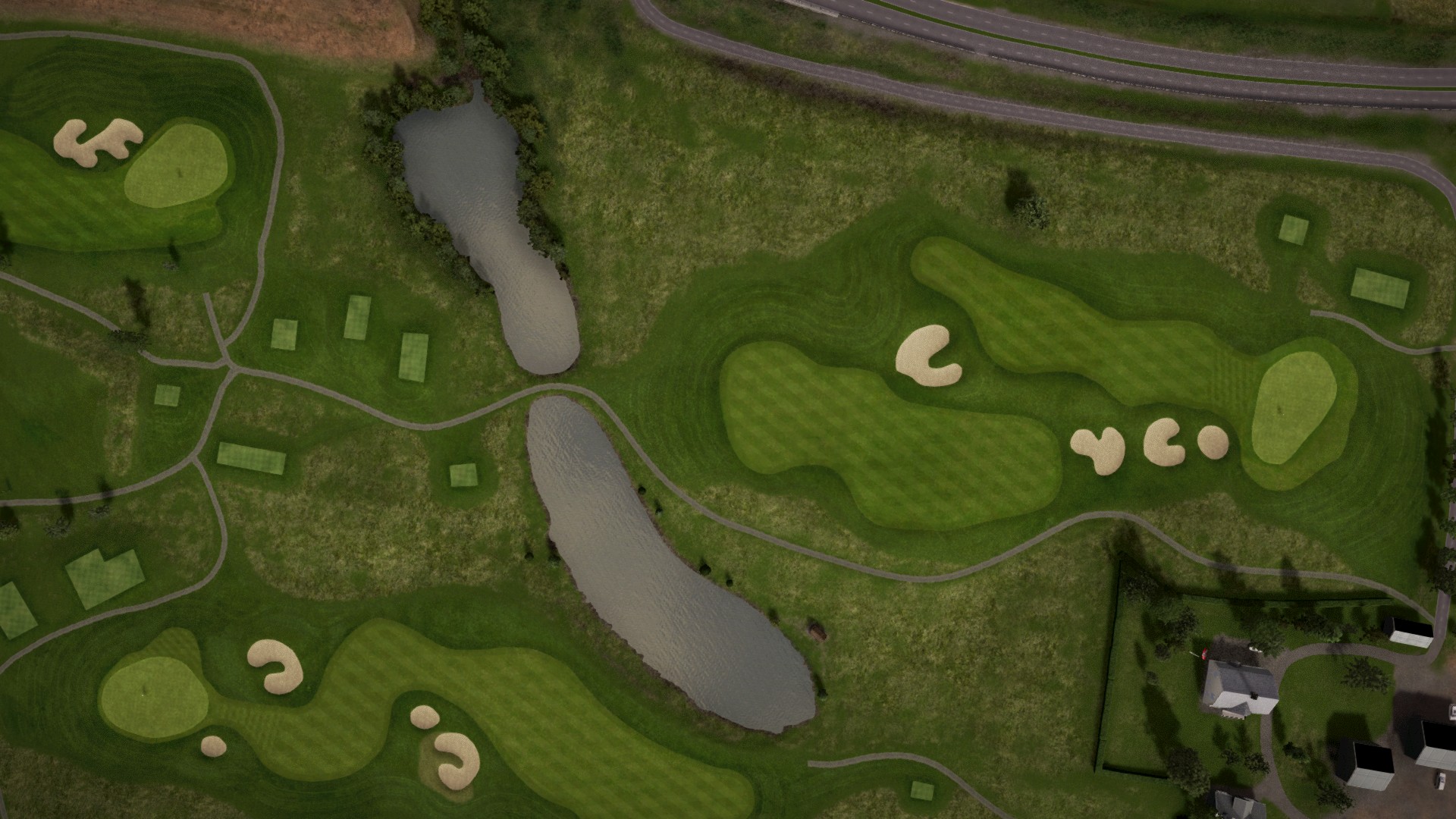 Hole 2 at Miklagard GolfKlubb