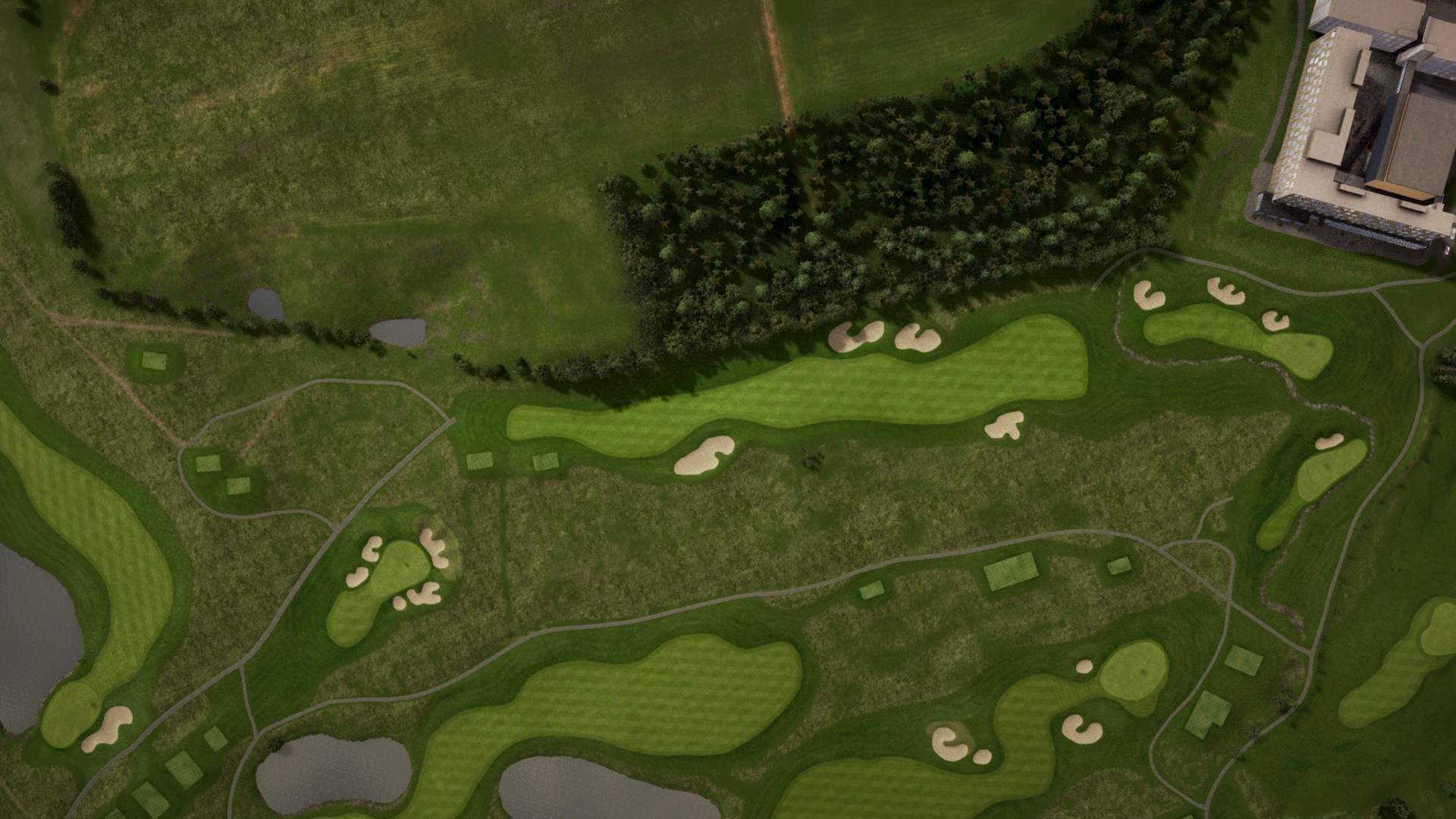 Hole 18 at Miklagard GolfKlubb