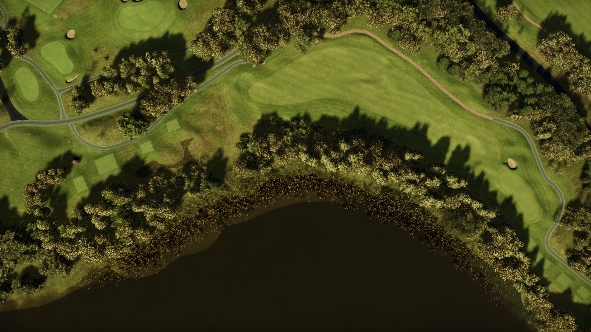 Hole 1 at Modry Las Golf Resort
