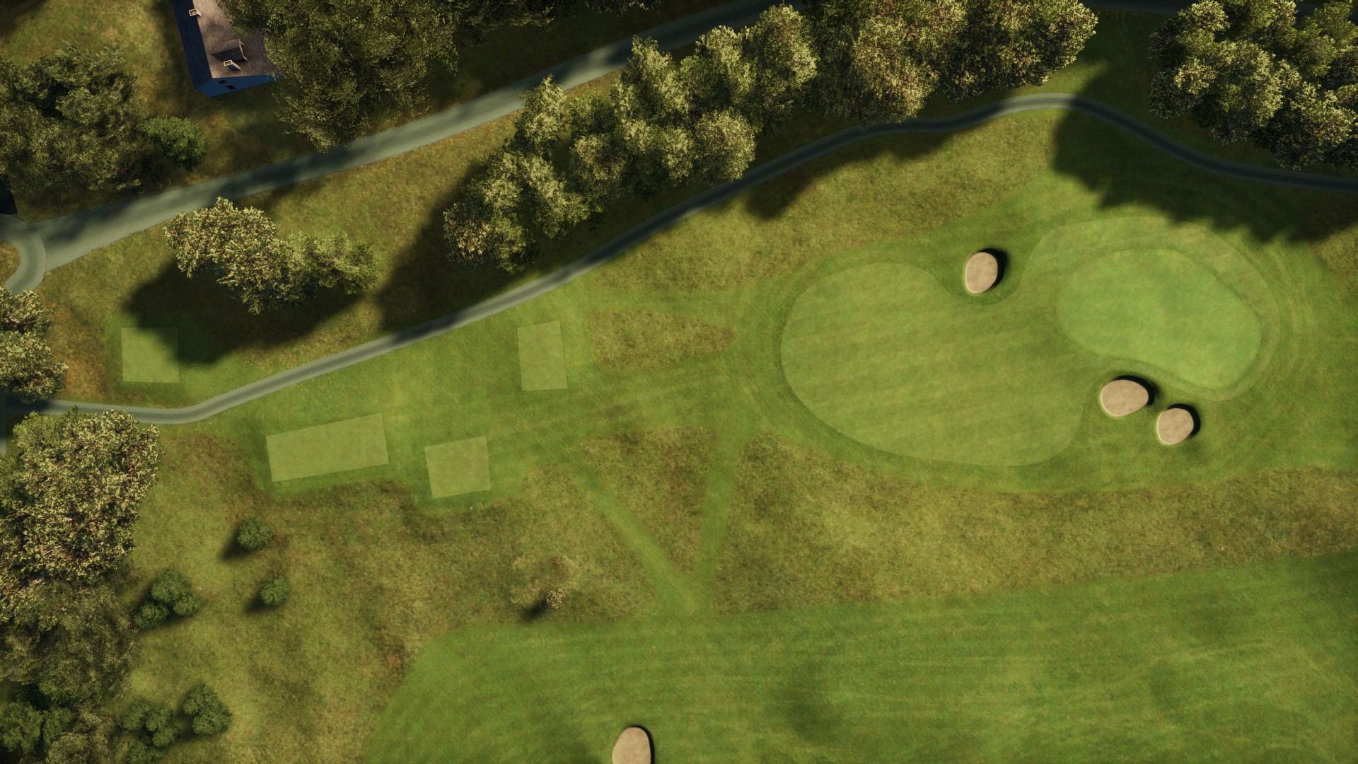 Hole 9 at Modry Las Golf Resort
