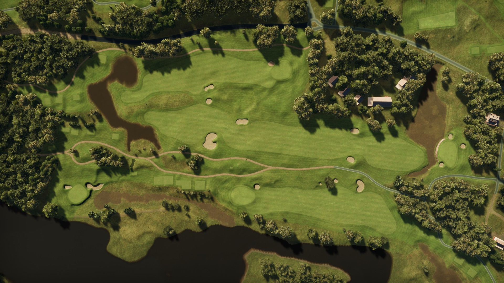 Hole 16 at Modry Las Golf Resort