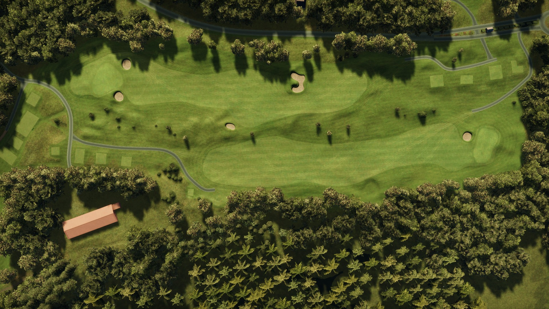 Hole 17 at Modry Las Golf Resort