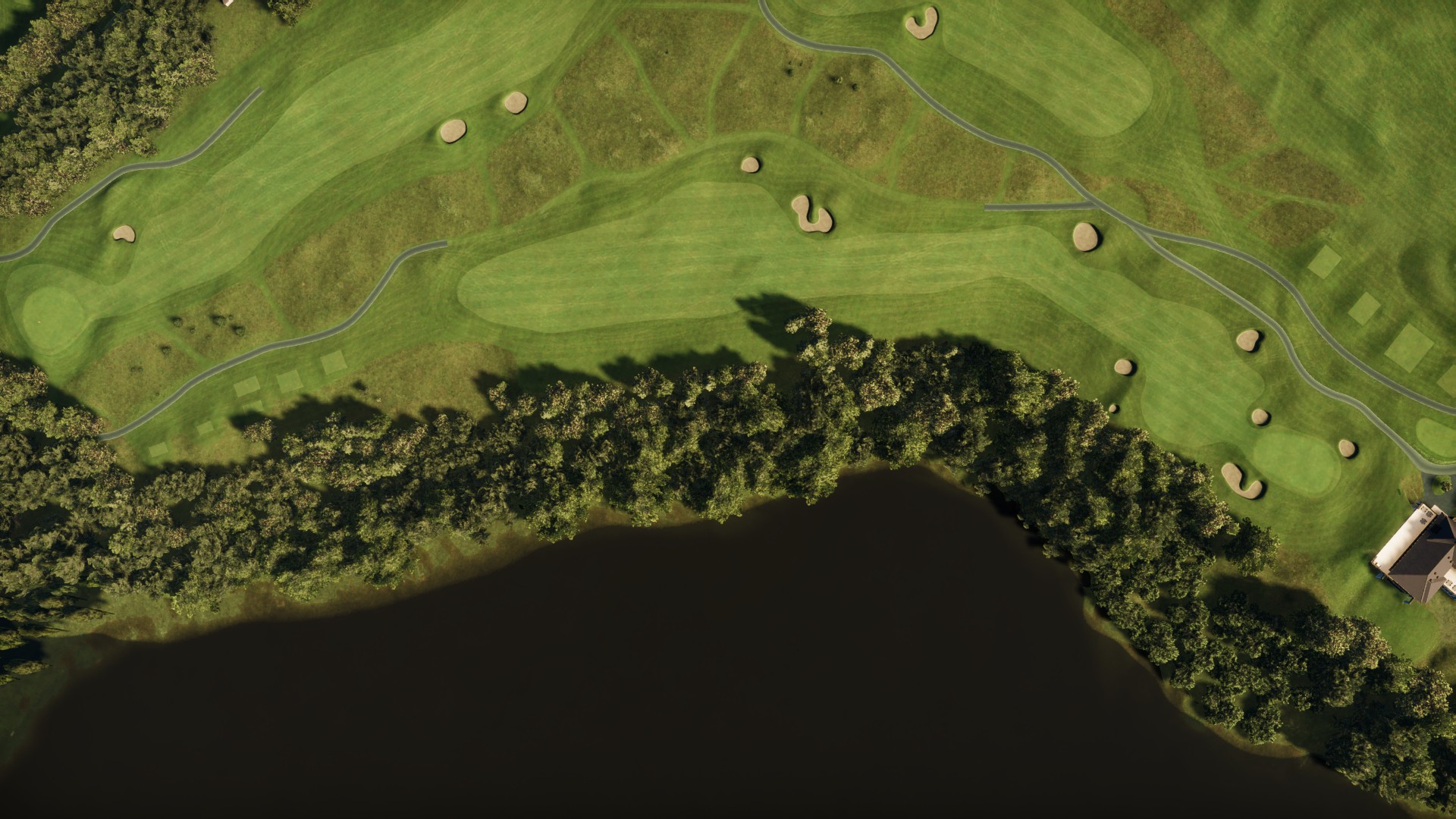 Hole 18 at Modry Las Golf Resort