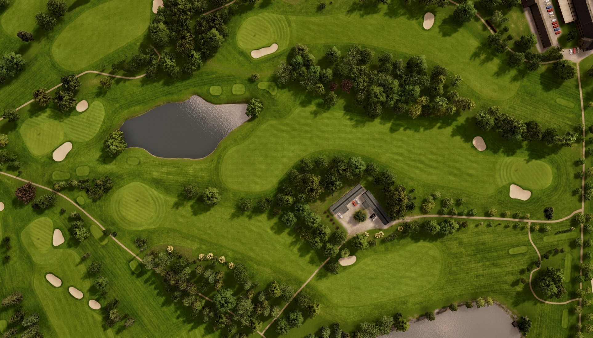 Hole 3 at Murhof Golf Club
