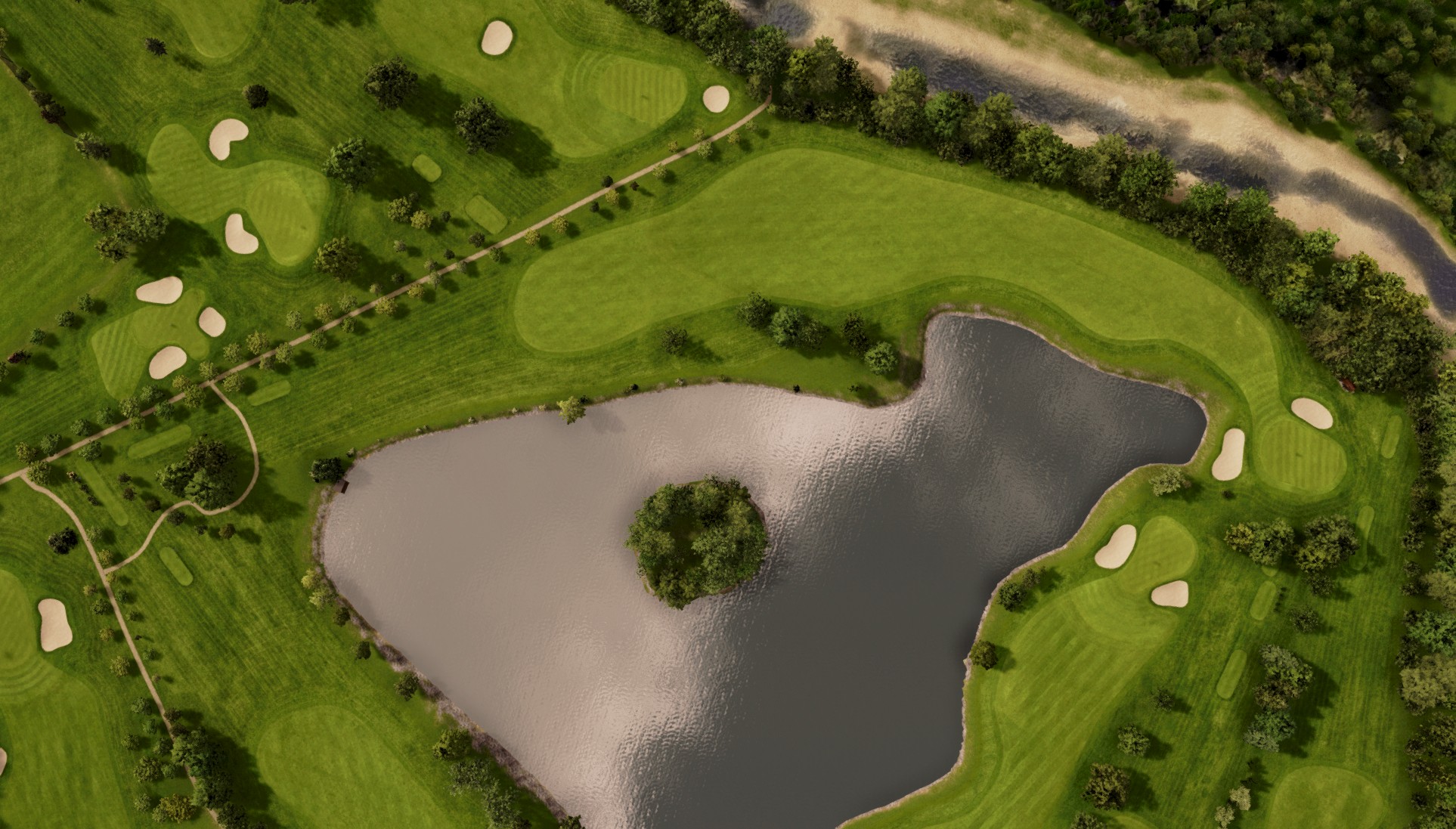 Hole 14 at Murhof Golf Club