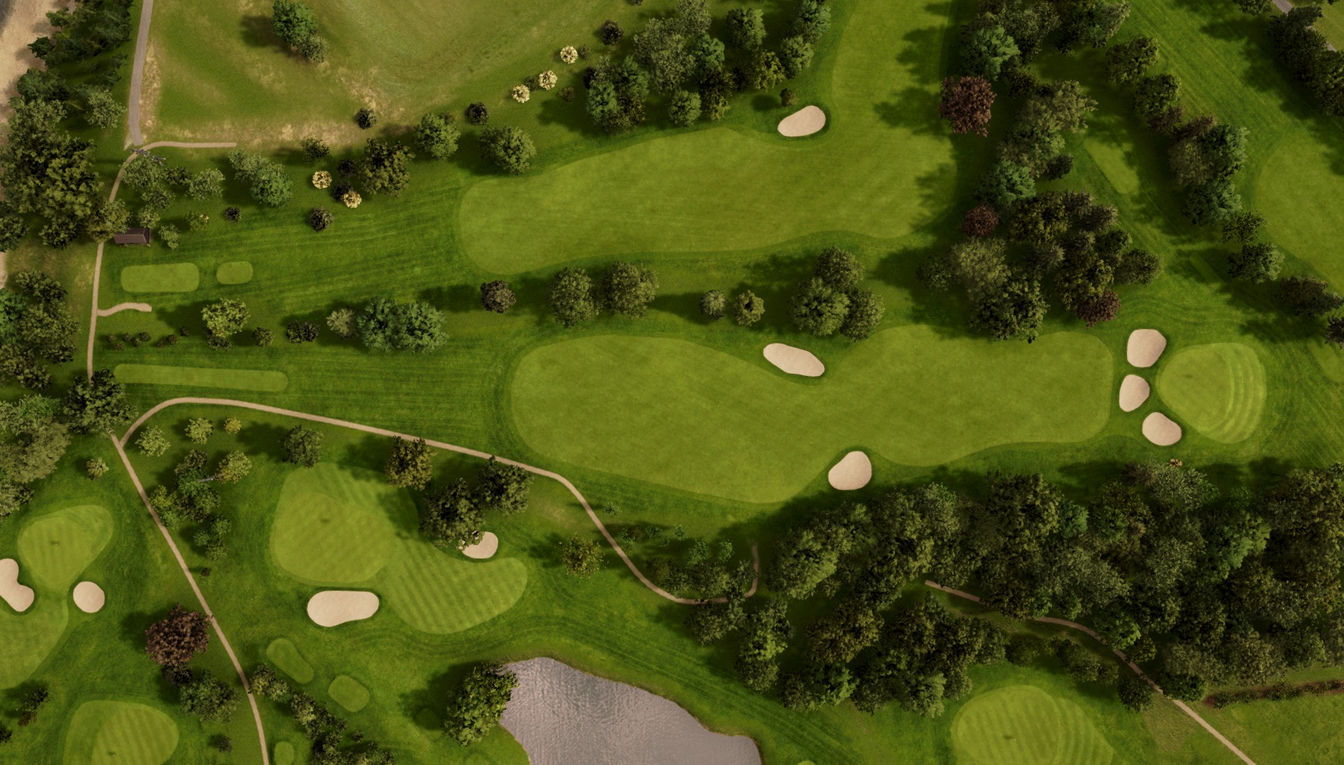 Hole 17 at Murhof Golf Club