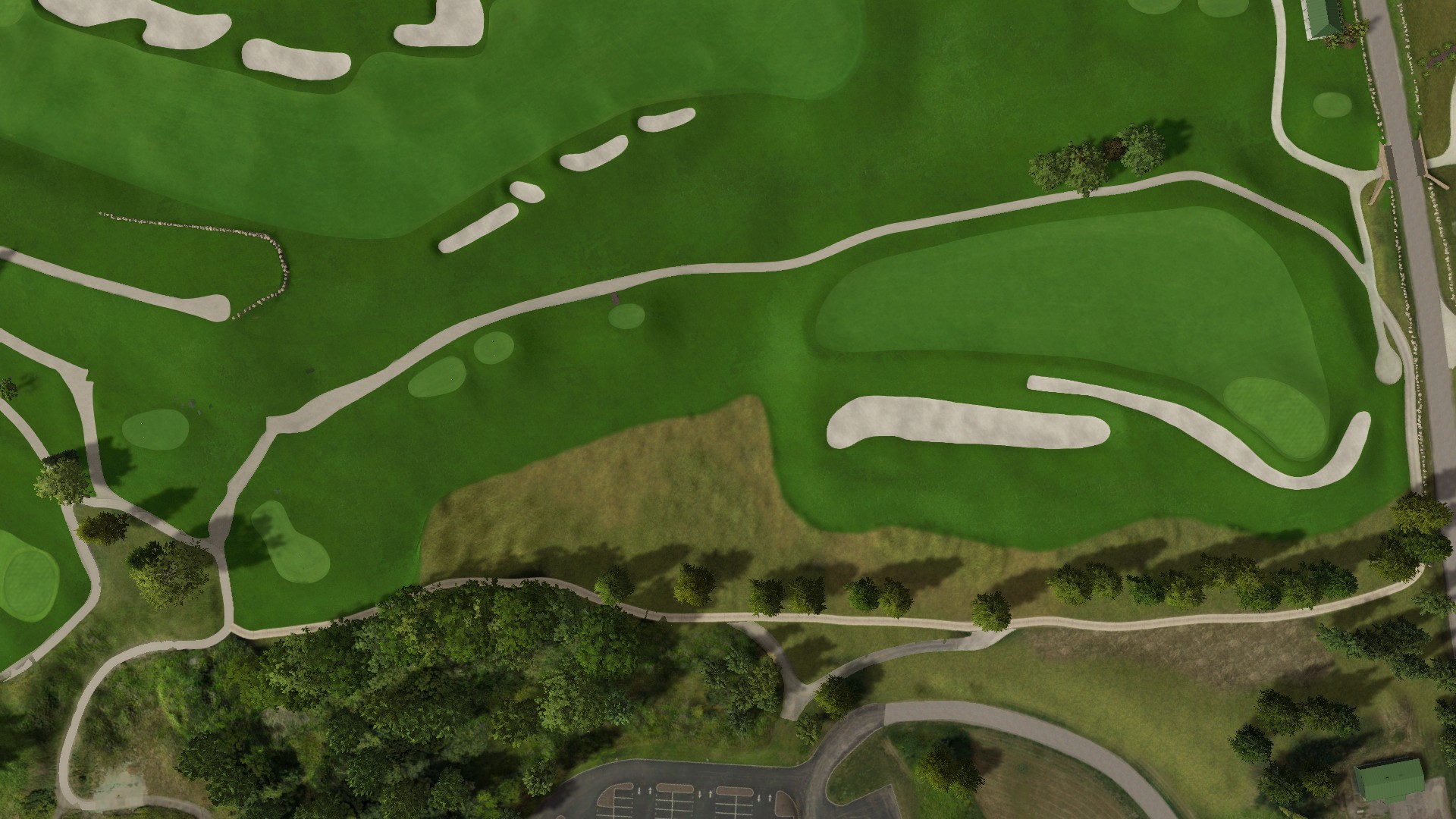 Hole 1 at Nemacolin - Mystic Rock