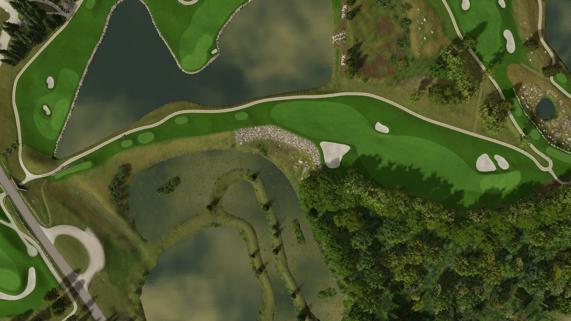 Hole 2 at Nemacolin - Mystic Rock