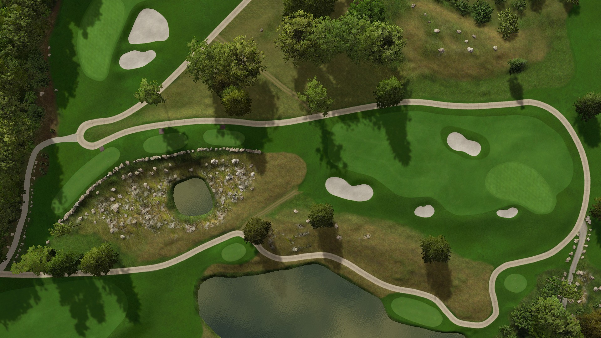 Hole 3 at Nemacolin - Mystic Rock