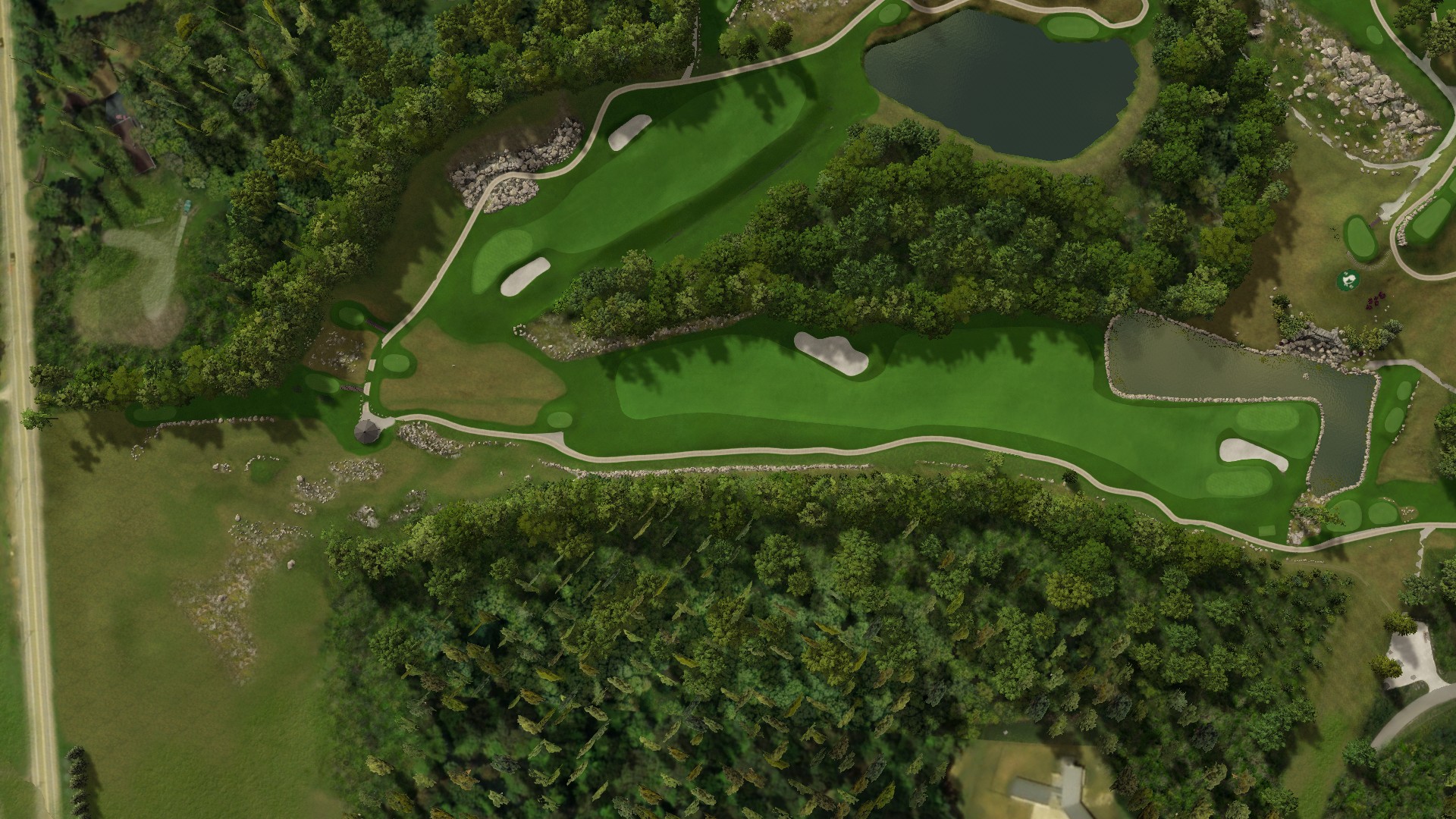 Hole 5 at Nemacolin - Mystic Rock
