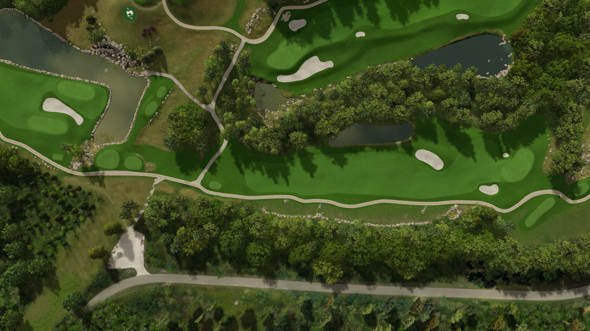 Hole 6 at Nemacolin - Mystic Rock