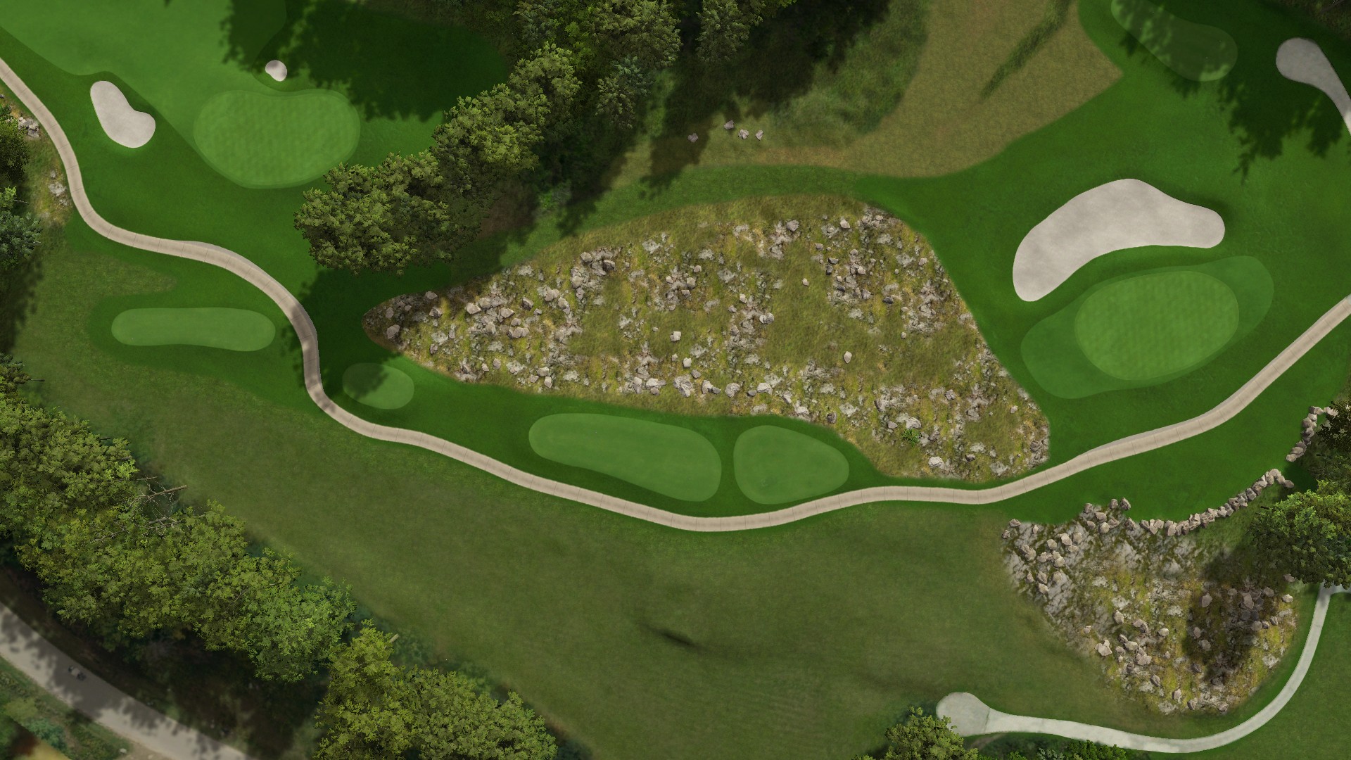 Hole 7 at Nemacolin - Mystic Rock
