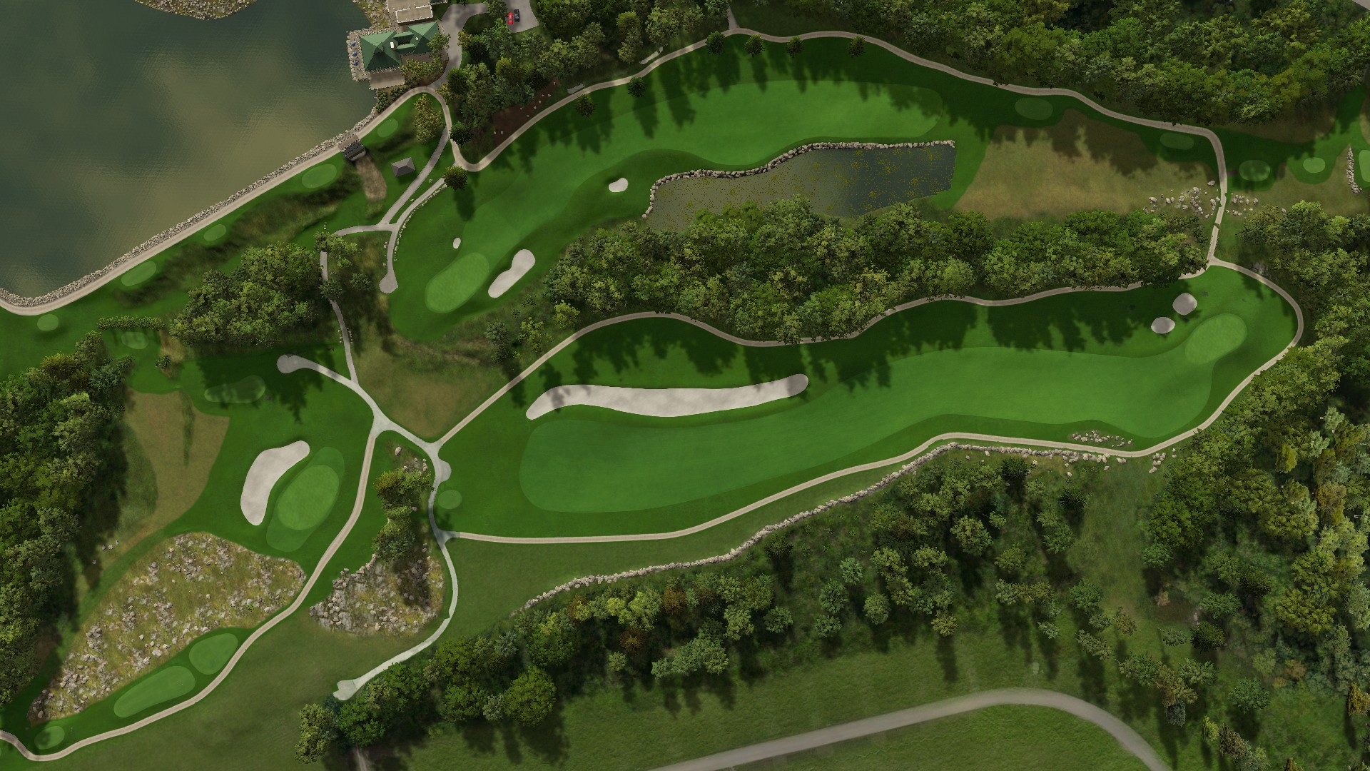 Hole 8 at Nemacolin - Mystic Rock