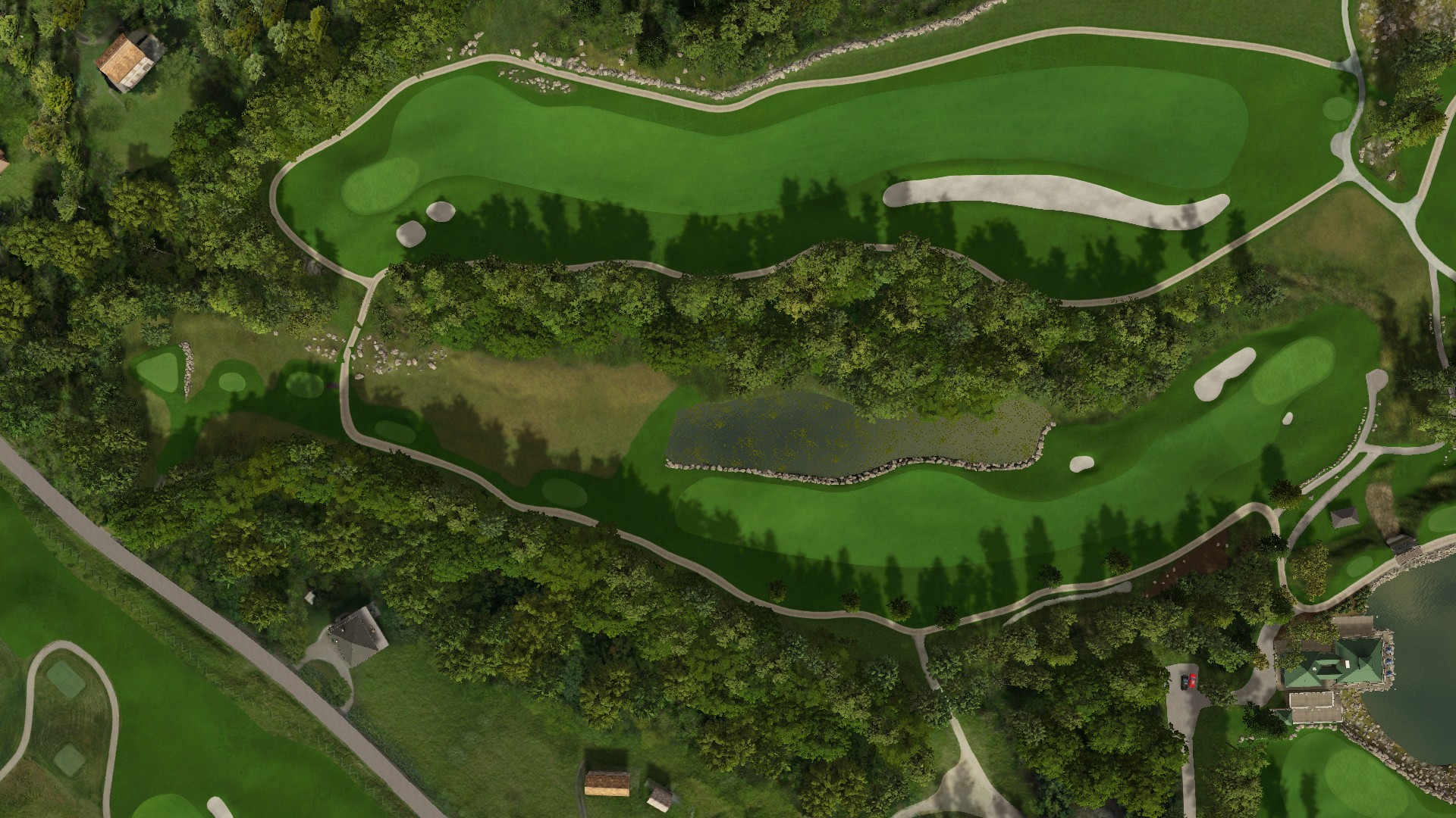Hole 9 at Nemacolin - Mystic Rock