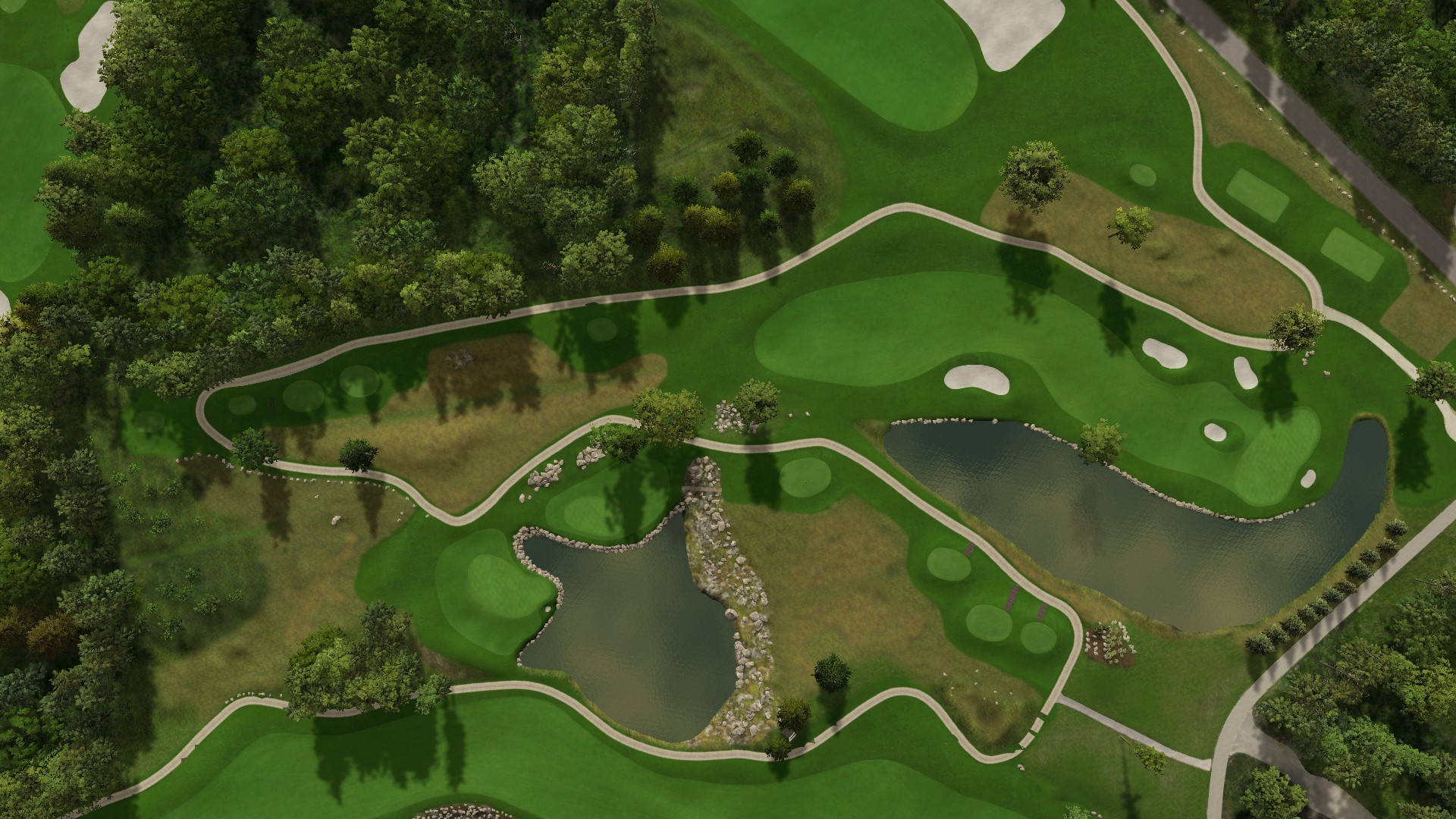 Hole 13 at Nemacolin - Mystic Rock
