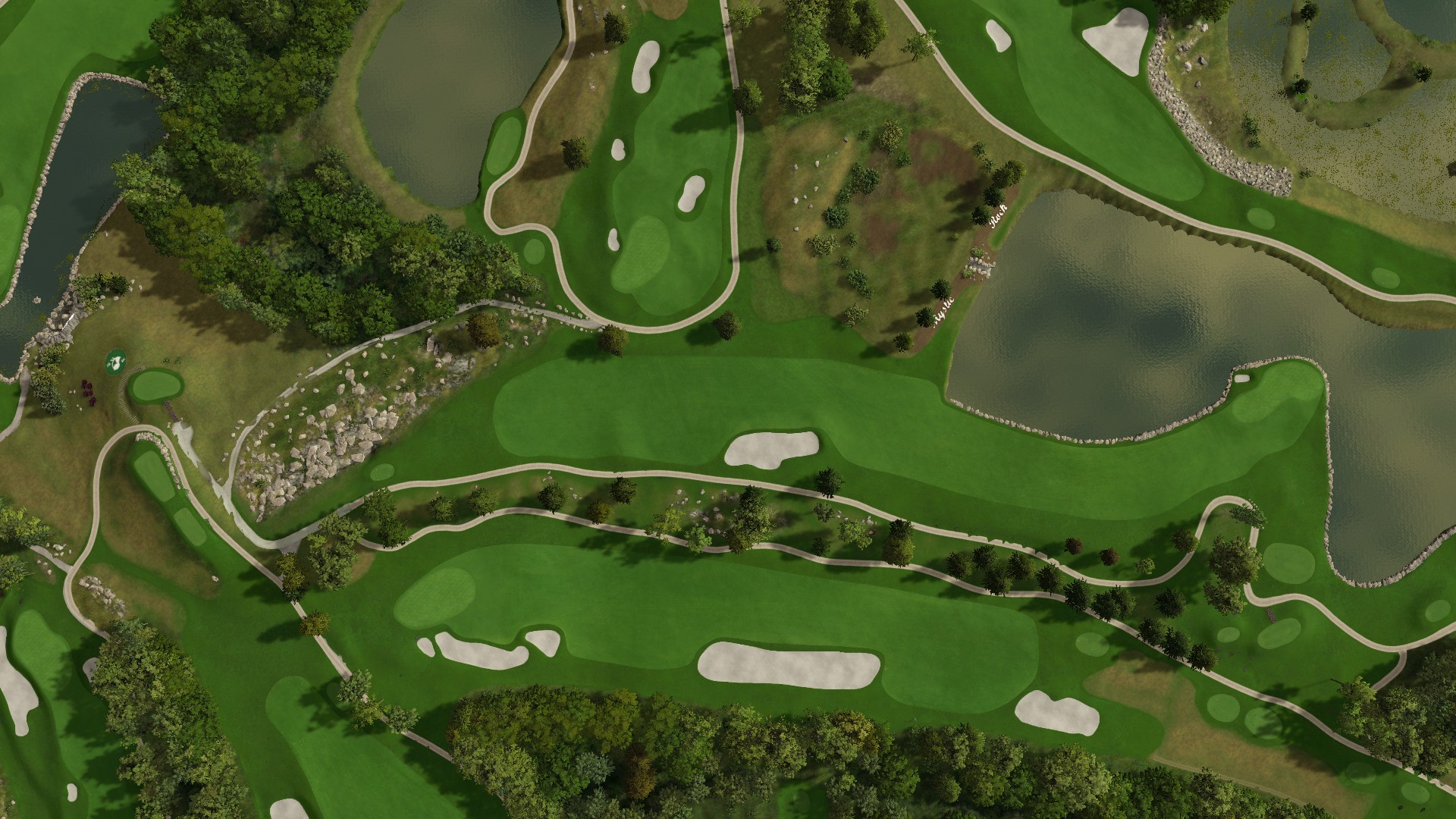 Hole 16 at Nemacolin - Mystic Rock