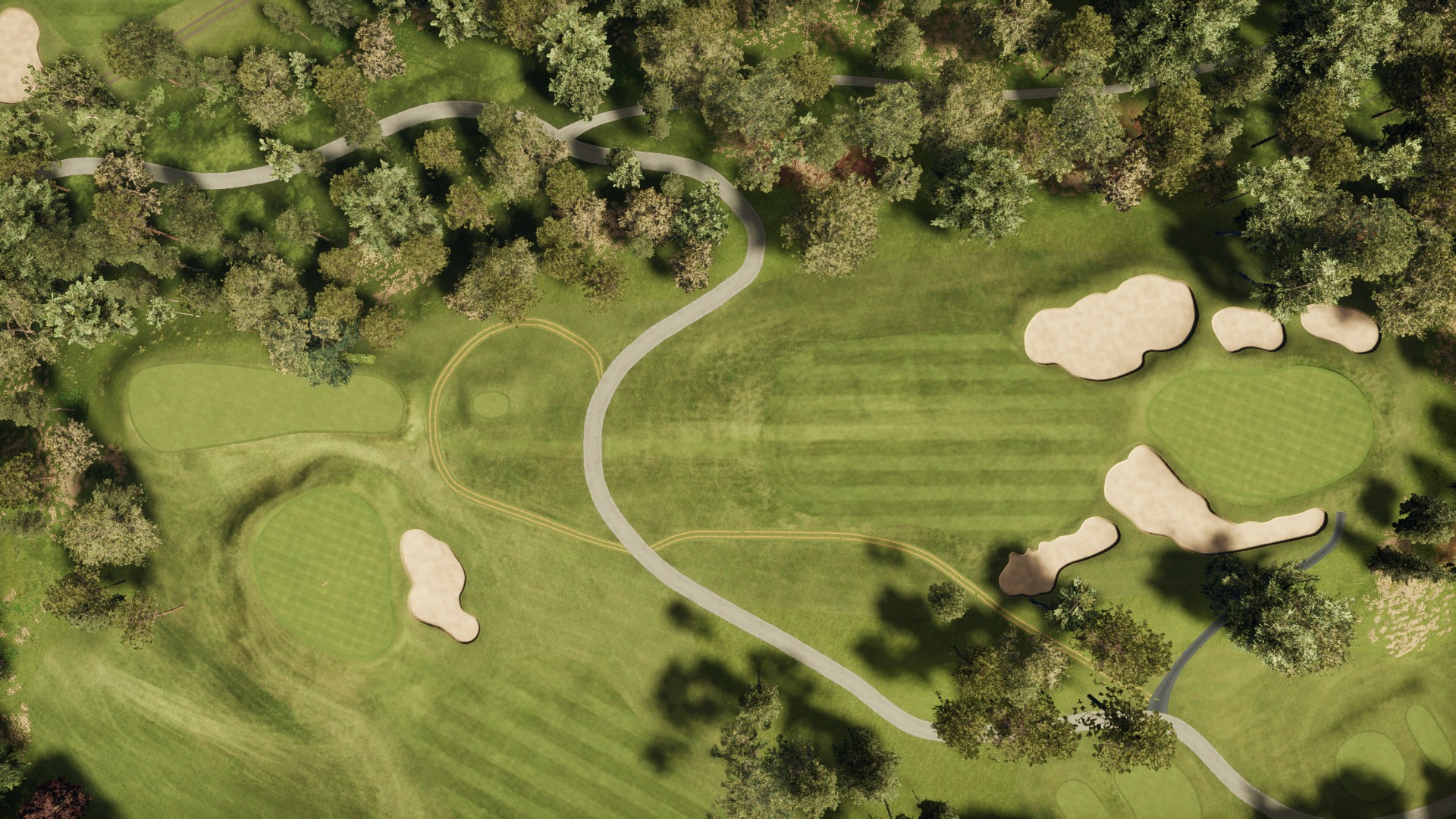 Hole 2 at Naruo Golf Club