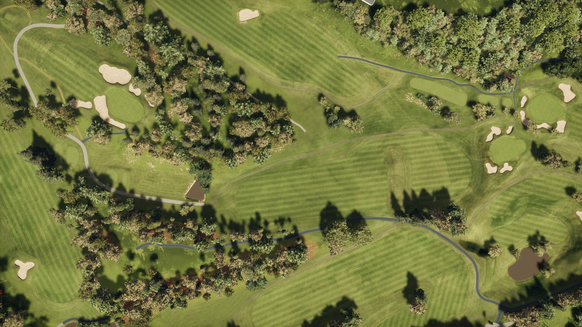 Hole 3 at Naruo Golf Club