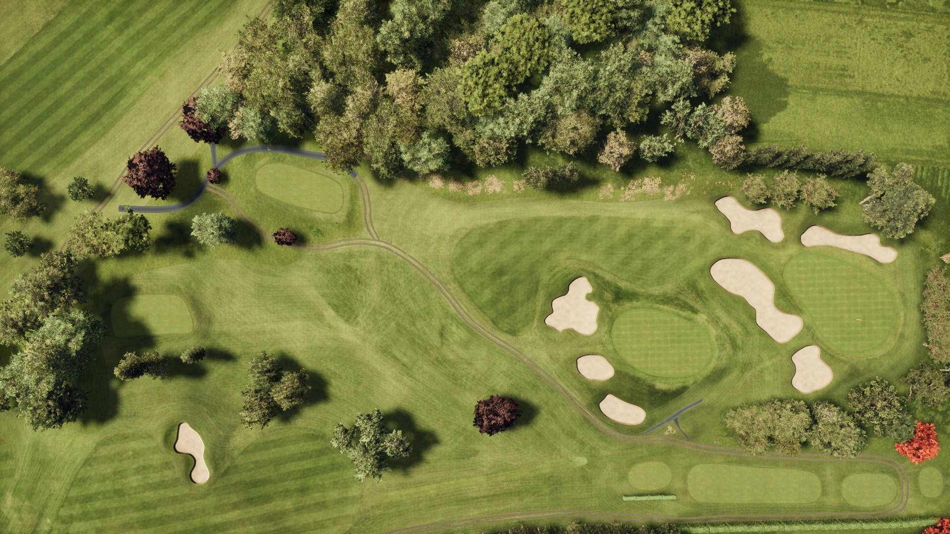 Hole 4 at Naruo Golf Club