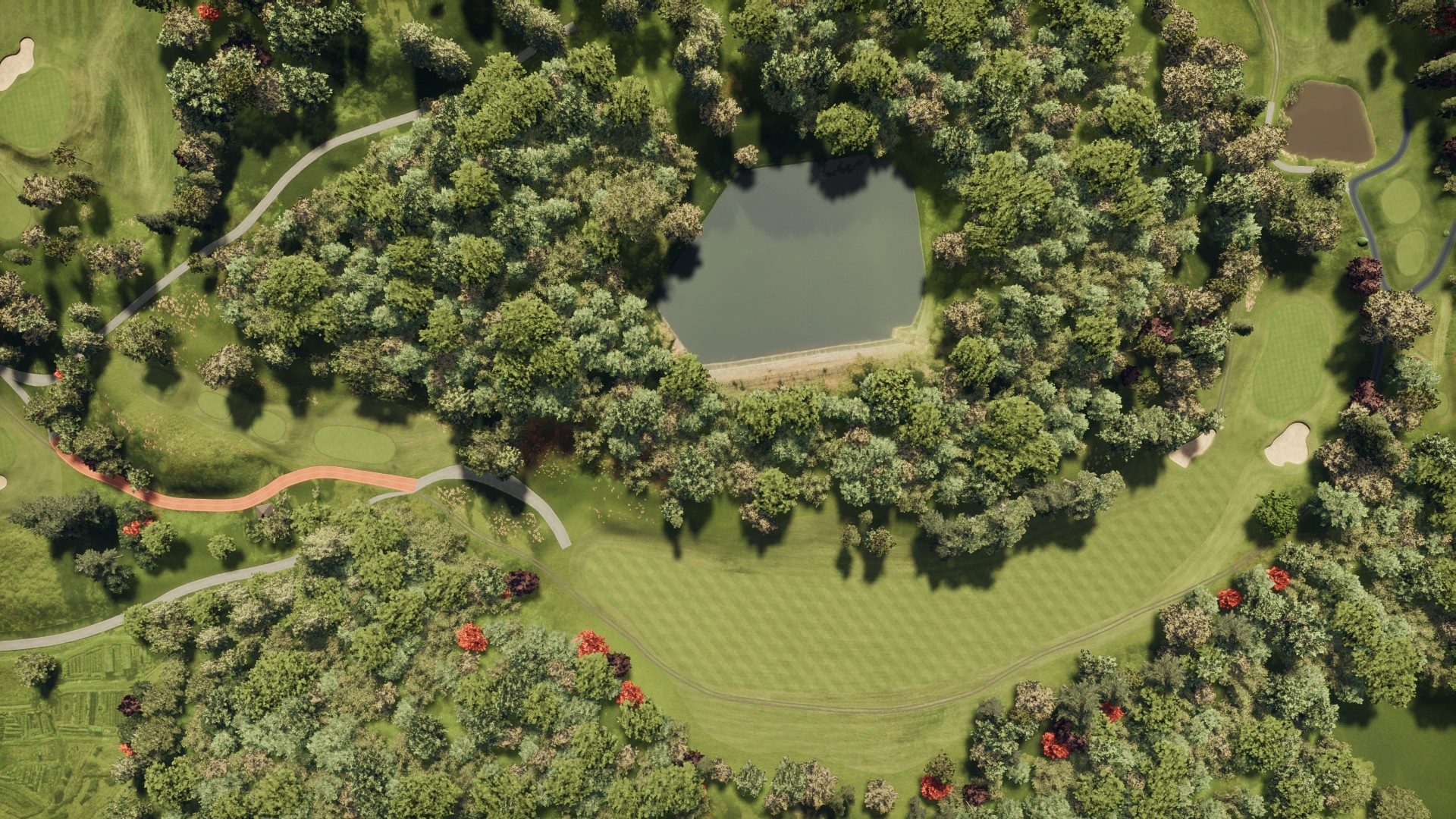 Hole 8 at Naruo Golf Club