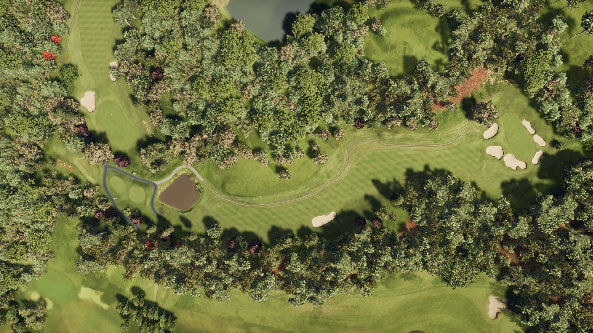 Hole 9 at Naruo Golf Club