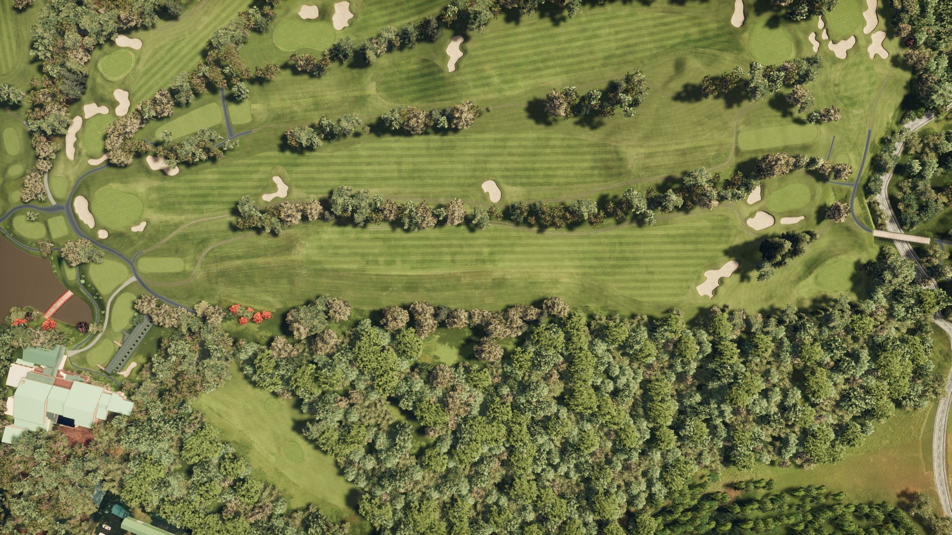 Hole 14 at Naruo Golf Club