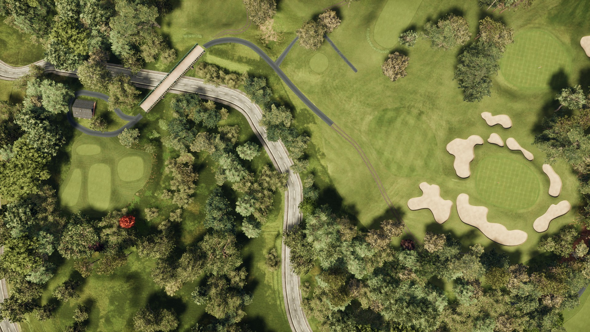 Hole 15 at Naruo Golf Club