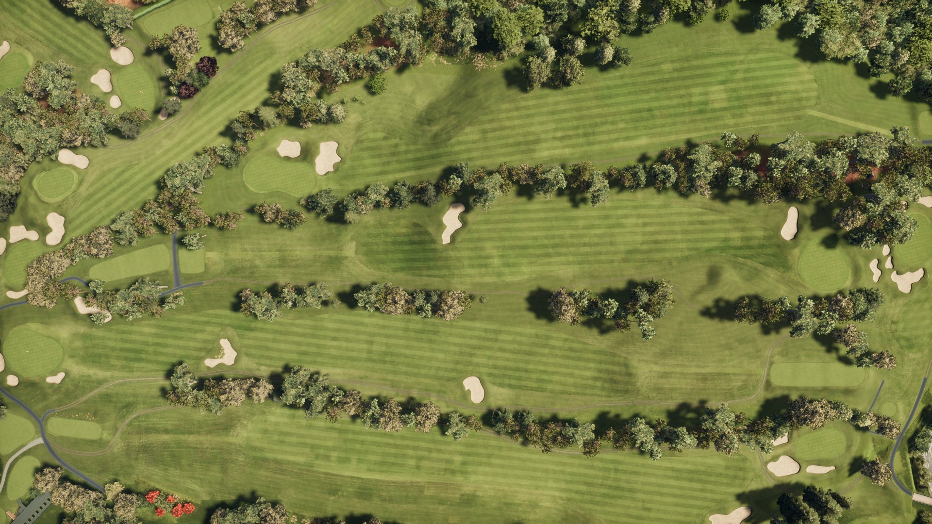 Hole 17 at Naruo Golf Club