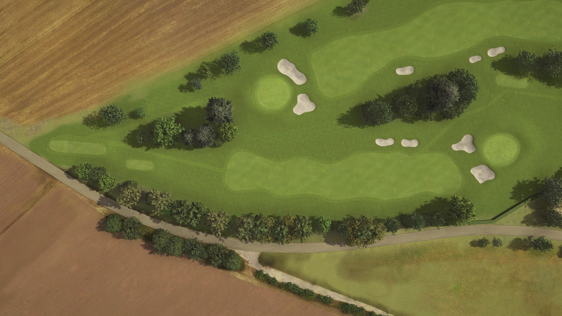 Hole 4 at New Golf Club - Neu-Ulm