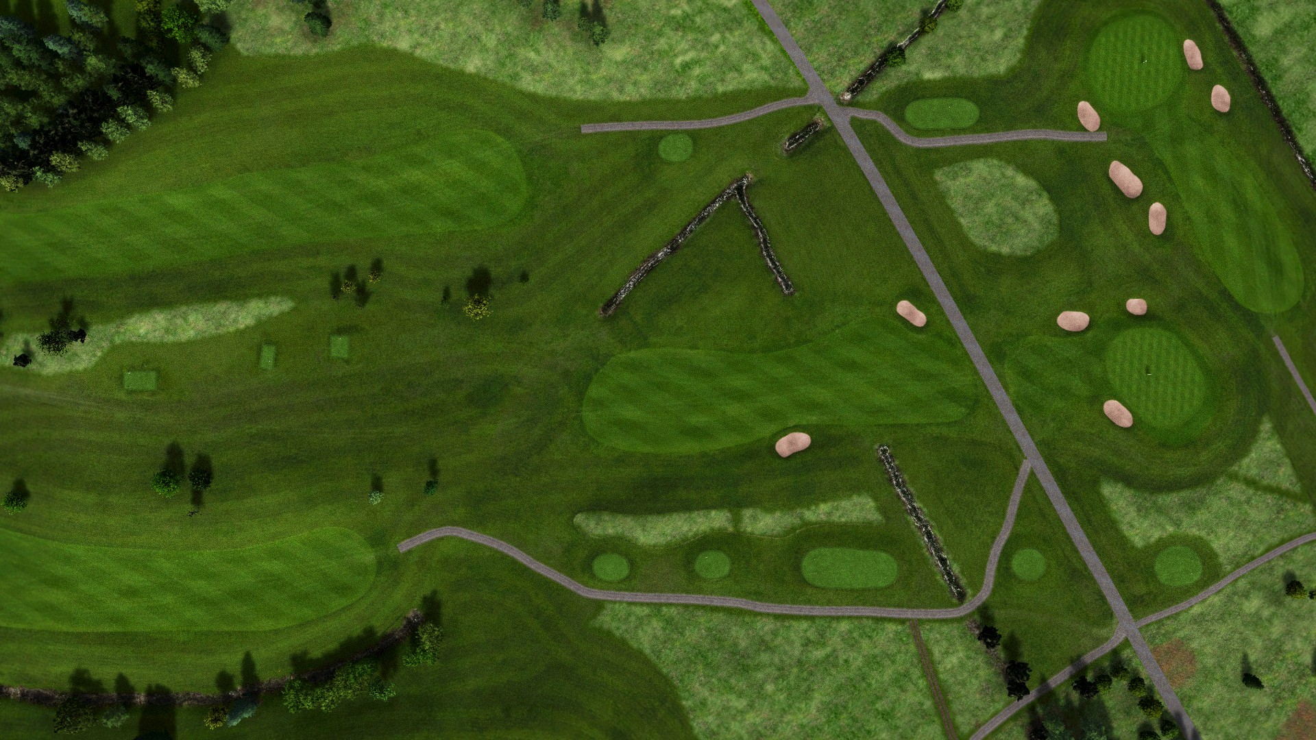 Hole 12 at Nokia River River Course