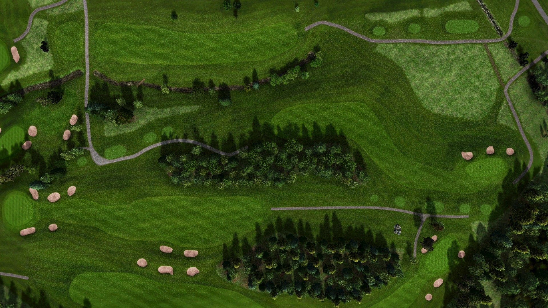 Hole 14 at Nokia River River Course
