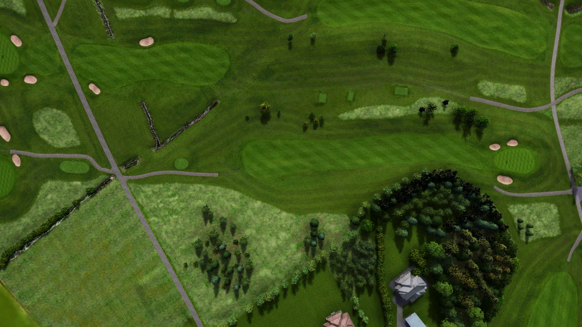 Hole 16 at Nokia River River Course